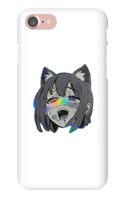 Rainbow Ahegao iphone case