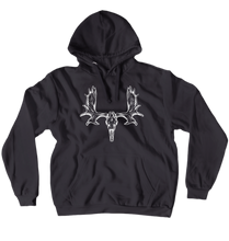 Hoodie White Logo