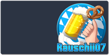 rauschii07 XXL Gaming Mousepad