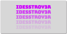 idesstroy3r XXL Gaming Mousepad