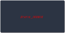static_ikonik XXL Gaming Mousepad