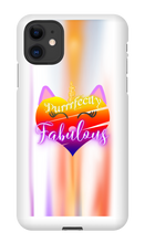 Purrfectly Fabulous iPhone Phone Cases