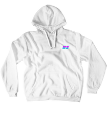 B3 logo left Hoodies (purple/blue)