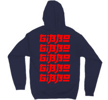 hoodie-back GIBBO rosso