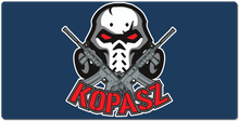 Kopasz logós XXL Egérpad