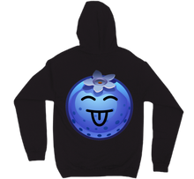 Blueberry hoodie-back