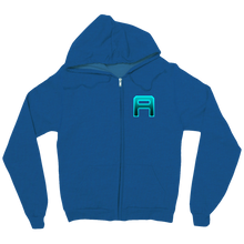 Right Side A Logo Zip Hoodie