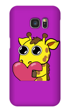 lexxlegion heart giraffe Samsung Phone Cases