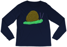 Snail Doodle Long Sleeve Tee (Large Design)
