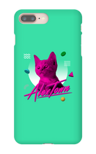 AlexTown Pink Cat Mascot iPhone Case