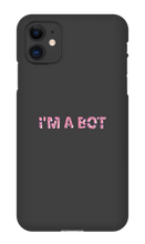 I'm A Bot (Pink) iPhone Phone Cases