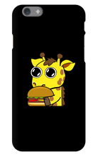 lexxlegion hamburger giraffe  iPhone Phone Cases