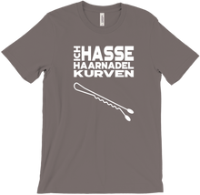 Ich HASSE Haarnadel Kurven - Hell - T-Shirts