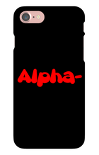 Alpha- iPhone Phone Case