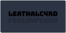 leathalc4rd XXL Gaming Mousepad