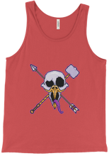 Hammer and Arrow Tanks with Purple Border