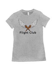 Flight Club (Logo & Words) Women's Cut Tee