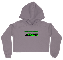 Clutch Up Womens Cropped Hoodie (No Zip)