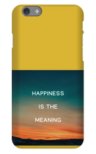 Happiness is the Meaning IPhone Cases