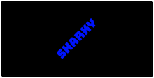 Sharky feliratos XXL Gaming Egérpad