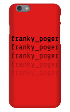 franky_poger iPhone Phone Cases