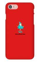 Girly Wizard Man iPhone Case