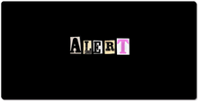 Alert Scrapbook XXL Mousepad!