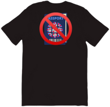 No Vax Passports T-Shirts Back Print