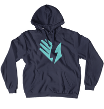 Okay Wave Logo Pullover Hoodie