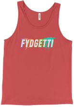 FYDGETTI Tank-Top White Text