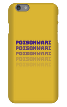 poisonwari iPhone Phone Cases