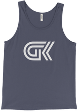 GK White Logo Tank Top