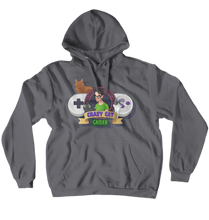 Crazy Cat Gamer's Logo Hoodies (No-Zip/Pullover)