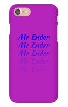 Mr Ender Faded iPhone Cases
