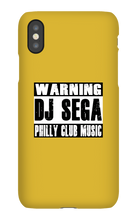 DJ Sega Warning iPhone Case