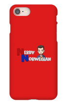 NerdyNorwegian iPhone Case