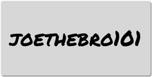 joethebro_101 XXL Gaming Mousepad