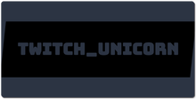twitch_unic0rn XXL Gaming Mousepad