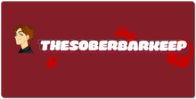 TheSoberBarKeep XXL Gaming Mousepad
