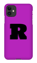 Ryan Syed iPhone Case Black Logo