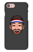 Sweaty Steve iPhone Case (Clean Theme)