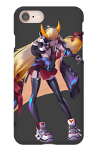katya_cyan iPhone Phone Cases