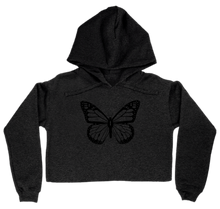 space_butt3rfly Women’s Cropped Hoodie