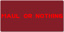maulornothing XXL Gaming Mousepad