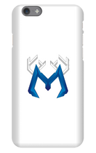 Blue logo iPhone Phone Cases
