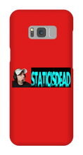 staticisdead Face Samsung Phone Cases