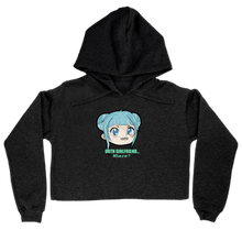 Goth GF Cropped Hoodie