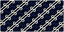 HS Logo Pattern XXL Mousepad