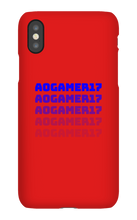 aogamer17 iPhone Phone Cases