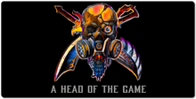 A Head of the Game XXL Gaming Mousepad